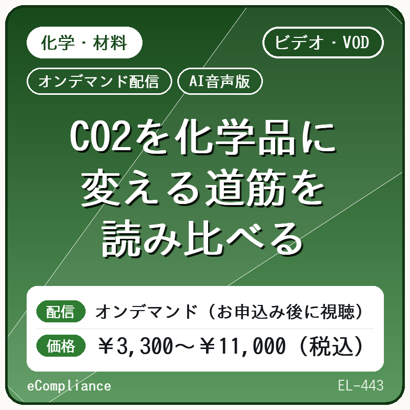 【AI音声版】CO2を化学品に変える道筋を読み比べる